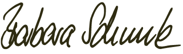 Barbara Schunk Signatur
